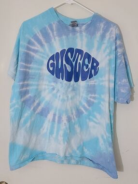 Guster Gildan Blue Tie-Dye T-Shirt XL